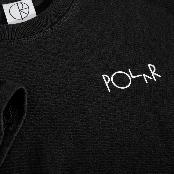 Jr. Tee | Stroke Logo - Black