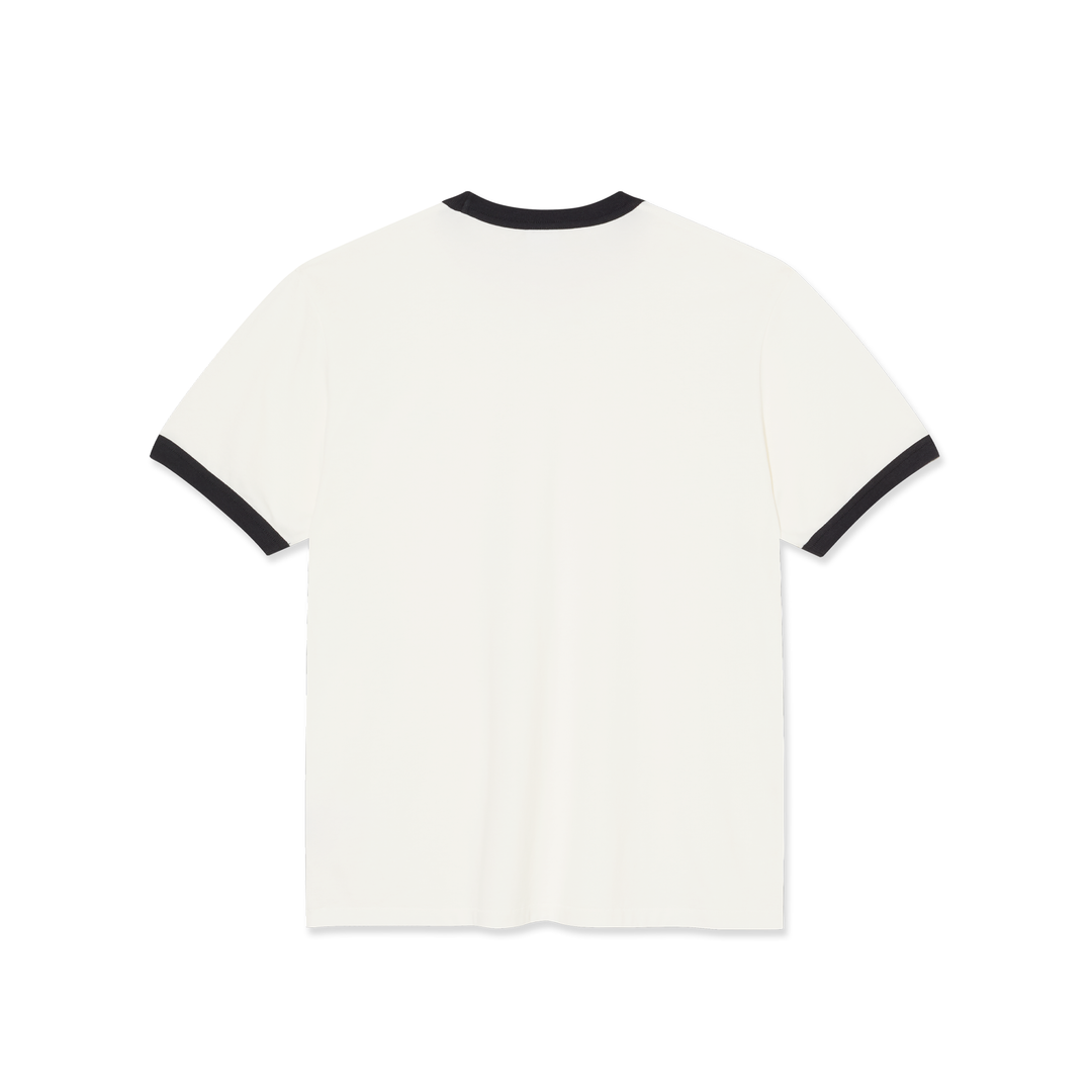 Ringer Tee - Cloud White / Navy