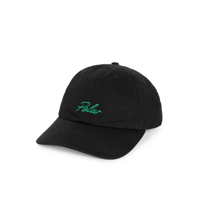 Sai Cap | Varsity Logo - Black/Emerald