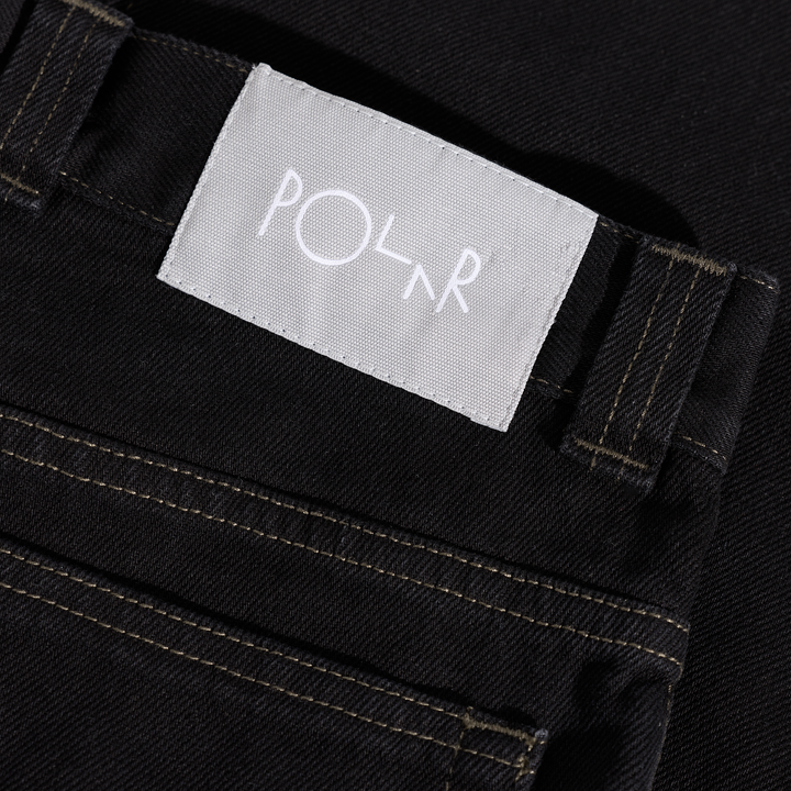 93 Pants | Contrast Stitching - Black/Dark Olive