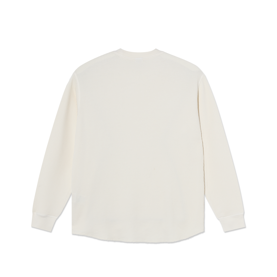 Dylan LS Tee | Waffle - Ivory
