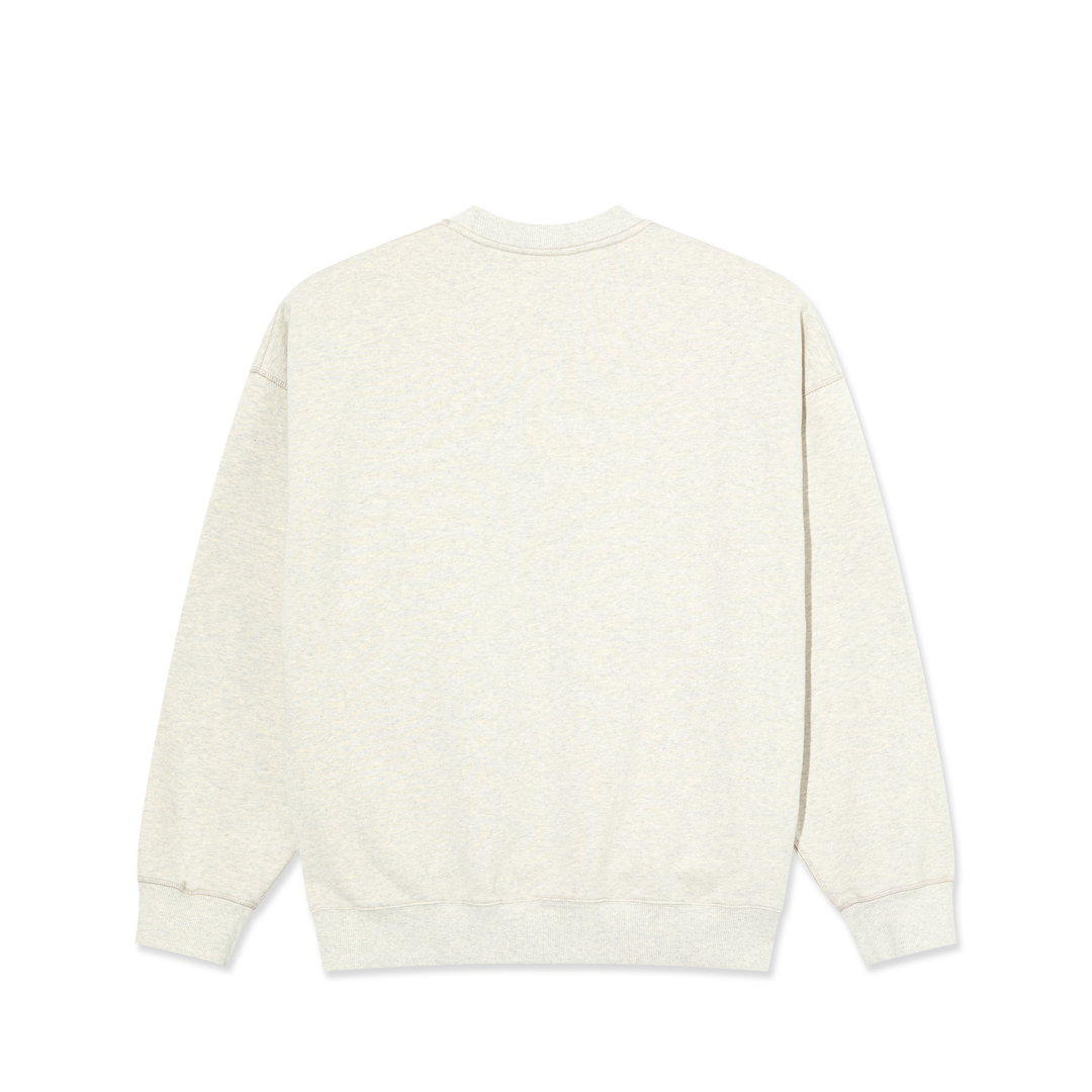Frankie Crewneck - Ivory Grey Melange