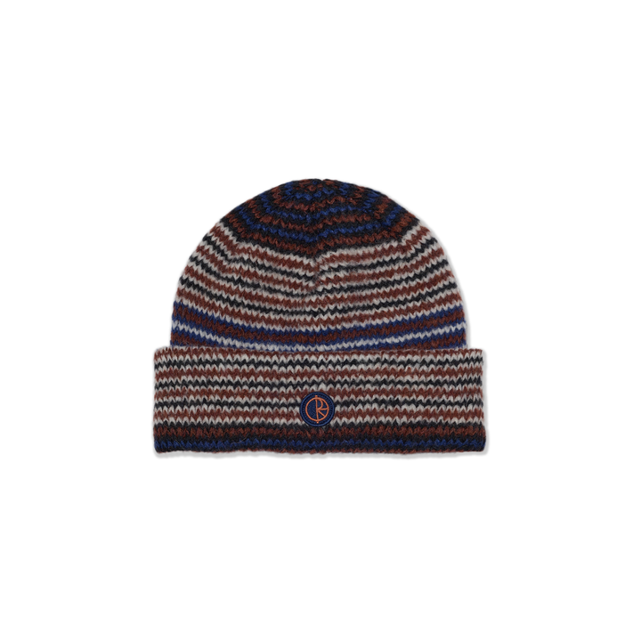 George Beanie - Blue/Orange