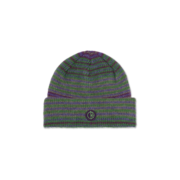 George Beanie - Purple/Green