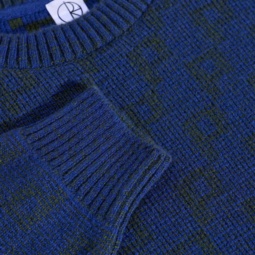 George Sweater | P Pattern - Blue/Green