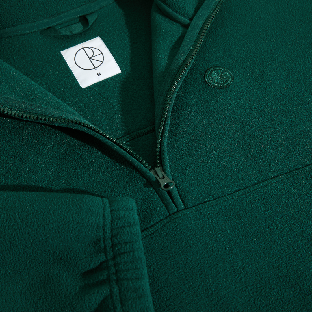 Ivan Half Zip Sweatshirt - Dark Emerald
