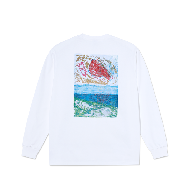 LS Tee | Dunes - White