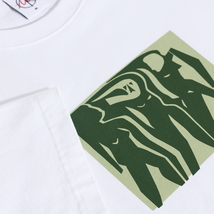 Tee | Cut Outs - White