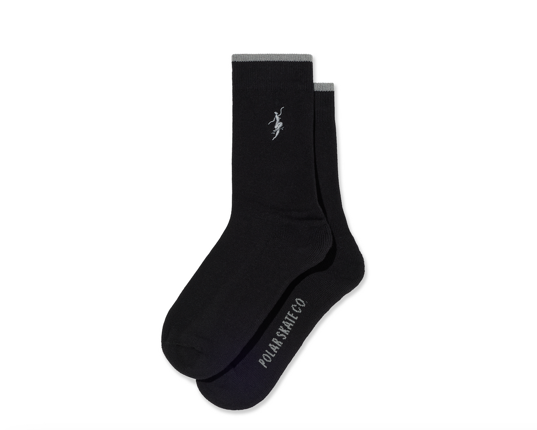 Business Socks | No Complies Forever - Black/Grey