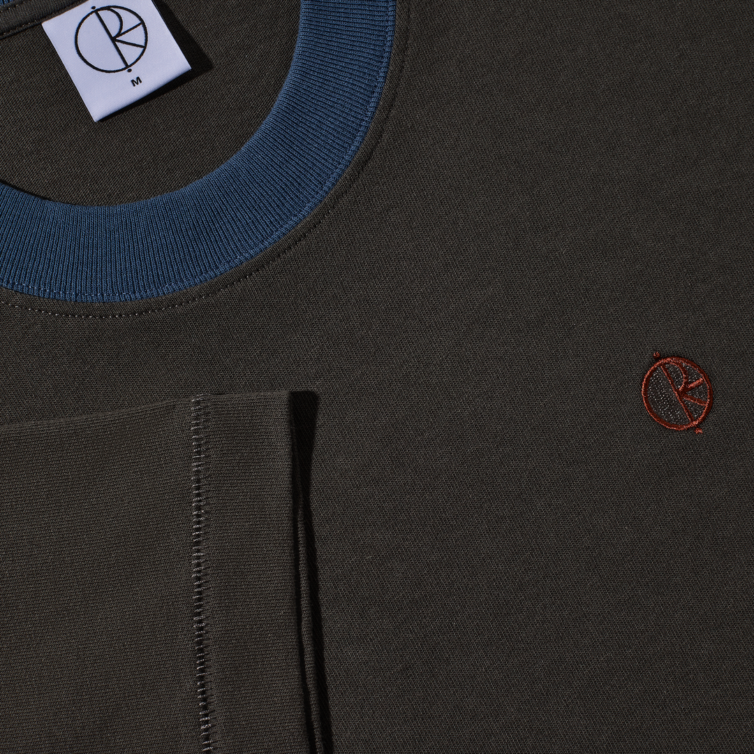 Surf Panel Tee - Dirty Black/Grey Blue