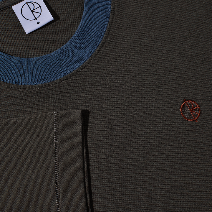 Surf Panel Tee - Dirty Black/Grey Blue