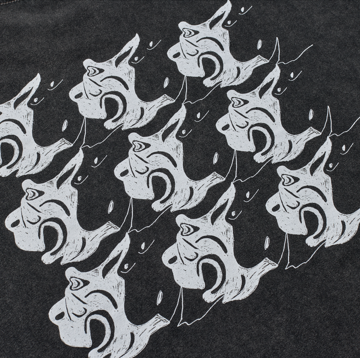 Tee | 2 Guys - Silver Black