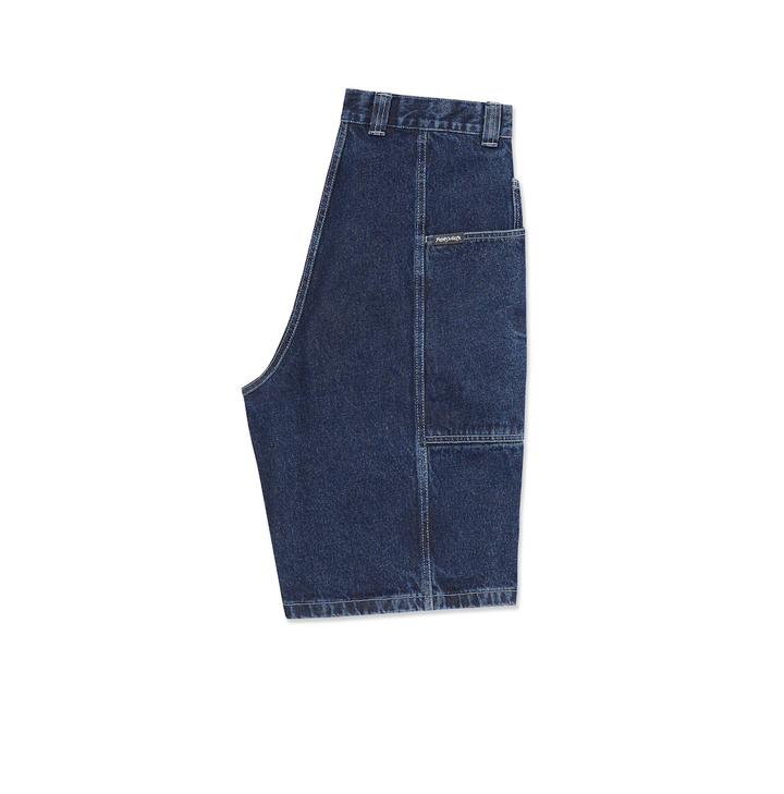 Jiro Shorts - Dark Blue w/ White Stitching