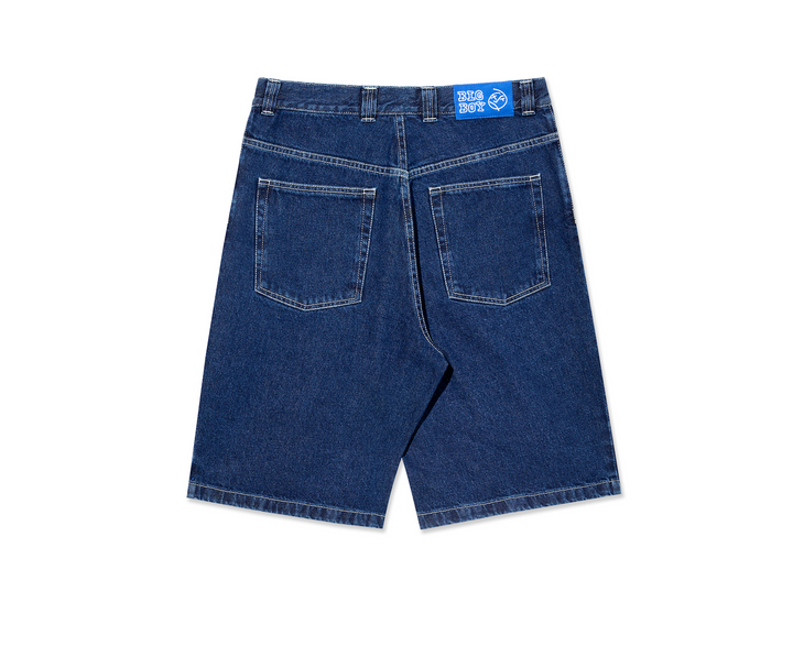 Big Boy Shorts - Dark Blue w/ White Stitching
