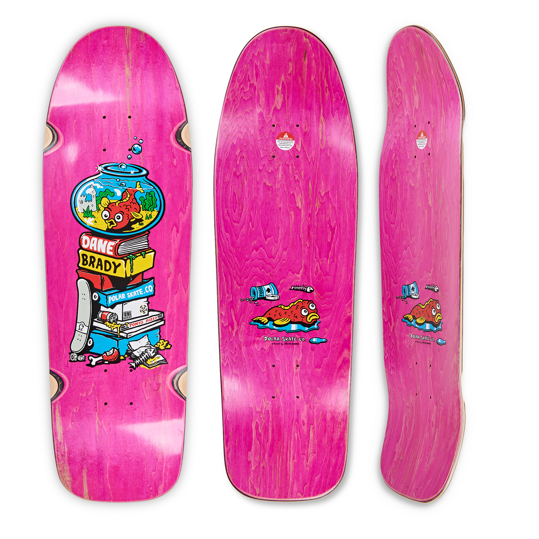 Deck | Dane Brady - Fish Bowl - Wheel Wells – Polar Skate Co.