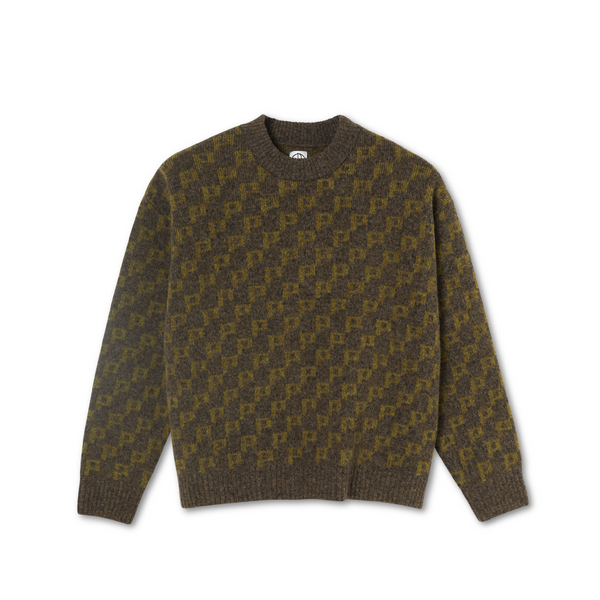 Polar Knit Sweater - Army Green