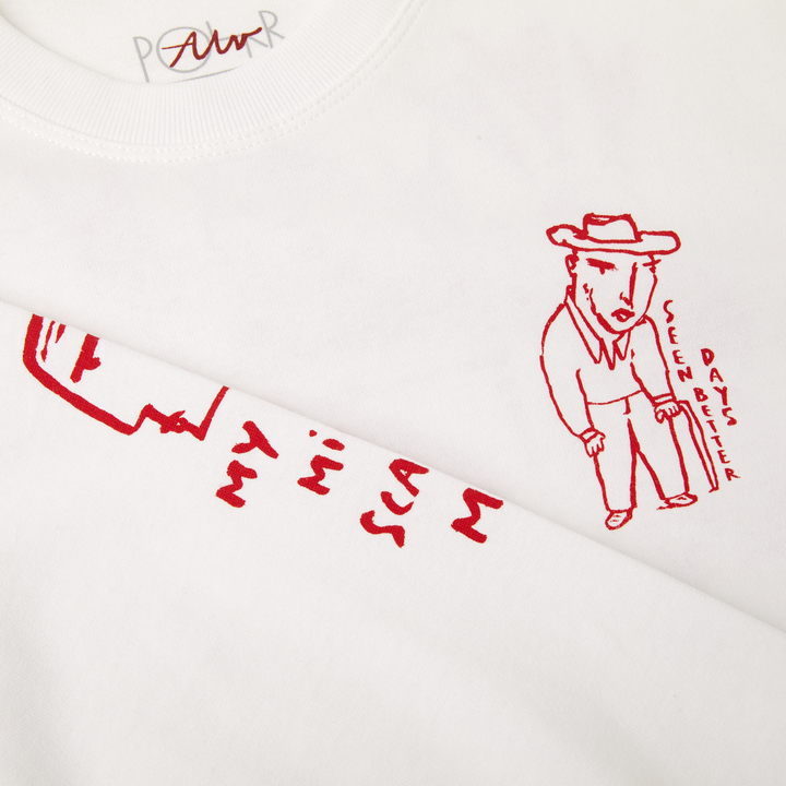 Jr. LS Tee | Seen Better Days - White