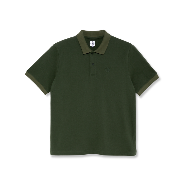 Duo Polo Shirt - Dark Olive