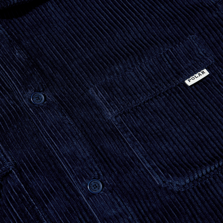 Big Boy Overshirt | Cord - Dark Blue