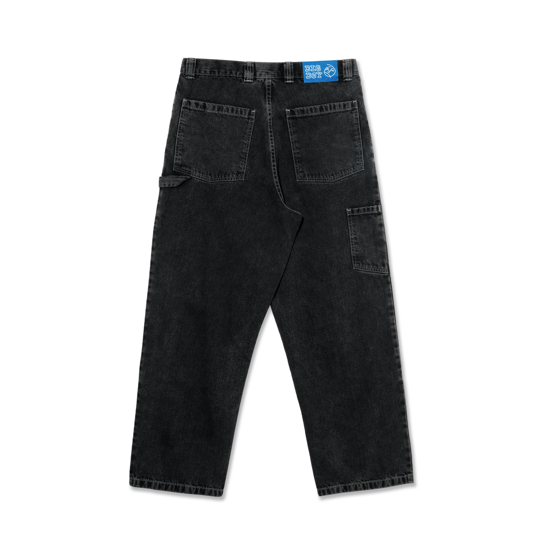 Big Boy Work Pants | Knee - Silver Black