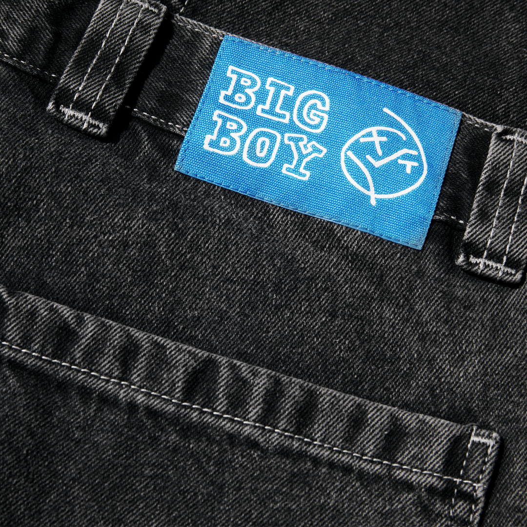 Big Boy Work Pants | Knee - Silver Black