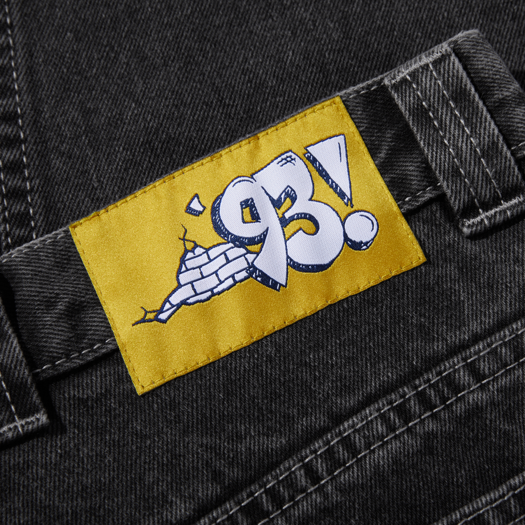93 Pants - Silver Black